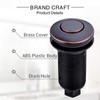 SINKINGDOM Sink Top Garbage Disposal Air Switch Kit with Long