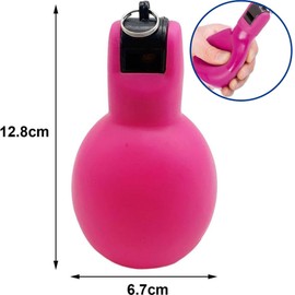 HIDOSNG 1PCS Hand Squeeze Whistles Sports Whistle Manual Loud Trainer Whistle Coaches Whistle for Hiking Home School Training Referees Indoor Outdoor Trekking, Survival Kit- Referees Coaches Teachers