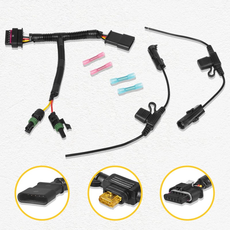 Upgraded 97109-0925 Daytime Running Light DRL Adapter Wiring Harness Fits
