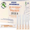 Agujas Hipodérmicas 25G x 16 mm – Caja 100 unidades