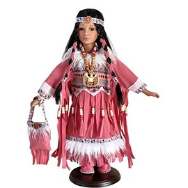 16" Collectible Native American Indian Porcelain Doll ~Anchita~ D16748