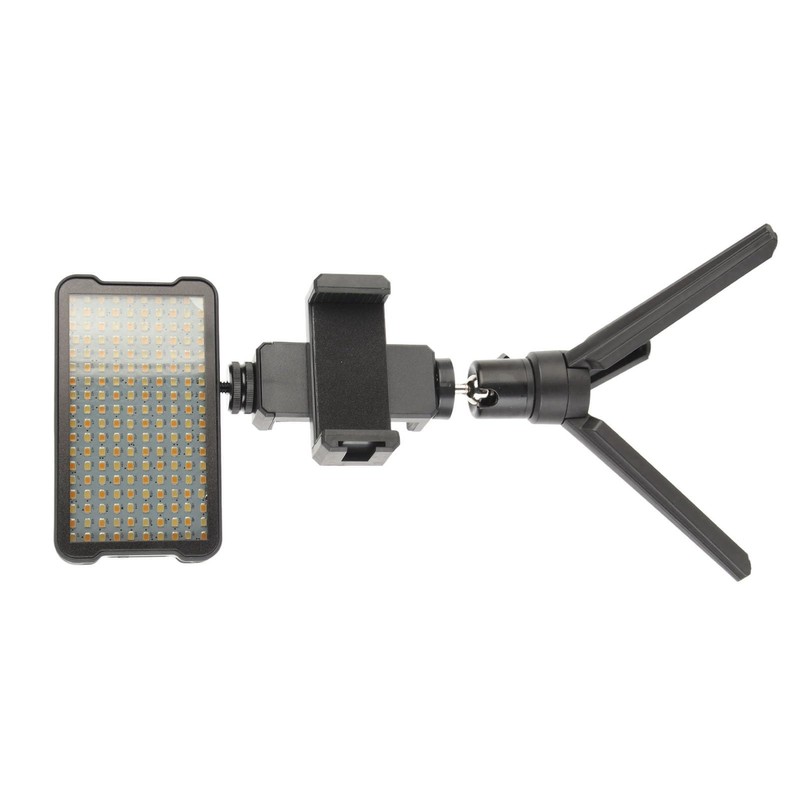 Clip Fill Light for Phones and Cameras, Adjust Brightness Camera