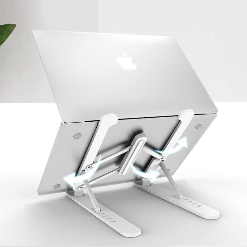 [Foldable & Adjustable Angle] Laptop Stand A, Black