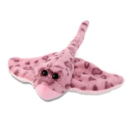 DolliBu Pink Rose Stingray Super Soft Stuffed Animal, Cute Realistic Stuffed Animals for Girls, Boys, Adults Animal Gifts, Kids Nursery Decor for Newborn, Cuddly Soft Baby Plush Toys - 15 Inches