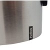 Helios Enduro Push Stainless Steel Vacuum Jug 0.6 Litre, Metallic