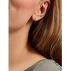 Pernille Corydon Hoop Earrings Gold - Tiny Plain Diameter 13