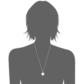 Pilgrim Women's Necklace with Pendant, Silver Plated, silver