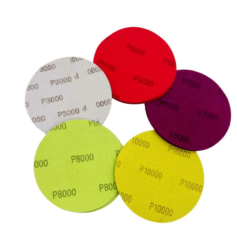 SenmaiTools 30 pcs Ultra Fine 150mm Sanding Discs 6 Sheets: