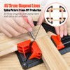 Eewudwok Multi Angle Degree Corner Clamps, Adjustable 30-90 Degrees Sawing