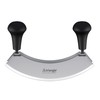 triangle Mincing Knife - 7” Stainless Steel Curved Double Blade