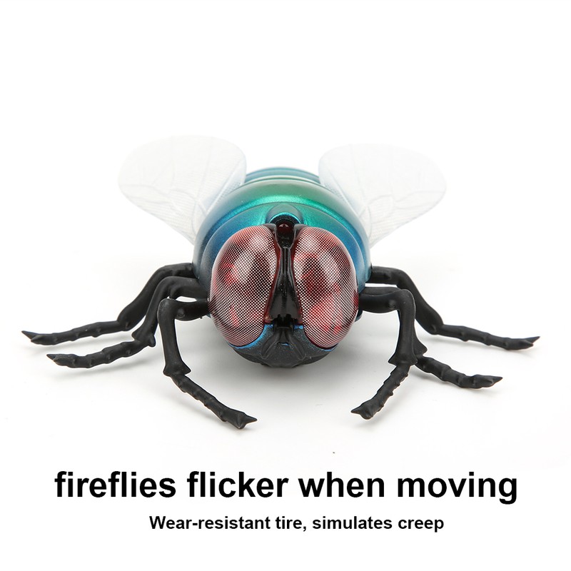 Simulation Insect Fly Toy Infrared Remote Control Sensing Portable