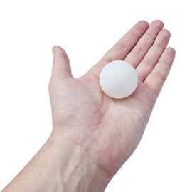 25 x Plain Colour Ping Pong Table Tennis Balls 40mm White With No Logos Ideal For Cat Dog Pet Toy School Crafts