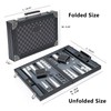 VOVOTUZZI Backgammon Sets for Adults, 15 Inches Backgammon Board Games