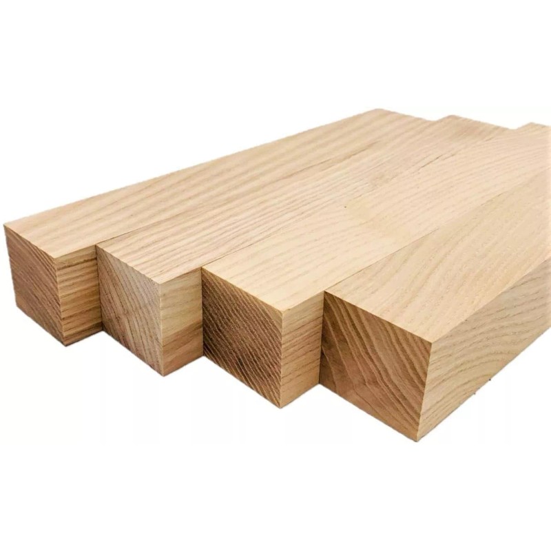 White Ash Lumber Turning Blanks - 2" x 2" (4