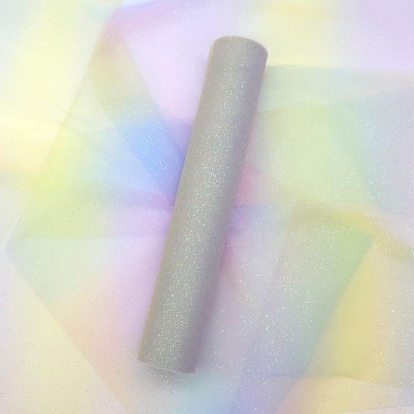 YDHfdc Table Runner Rainbow Glitter 30 cm x 9 m