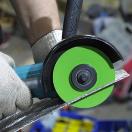 Lothee 5 Pcs Rock Slab Grinding Disc, Glass Cutting Disc for Angle Grinder, 1mm Thin Grinding Cutting Blade, Ceramic Tile, Marble Edge Trimming, Wide fine Sand Sweeping Saw Blade (4.5 Inch,Normal)