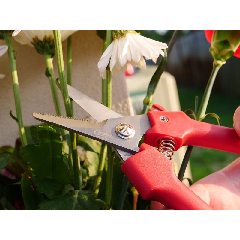 Clauss Spring-Action Stainless Steel Wire Cutters / Pruning Shears For