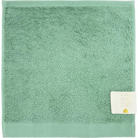 Hayashi WO438004 Hand Towel Set, Approx. 13.4 x 13.8 inches (34 x 35 cm), Tech Color, Green