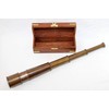 Antique Telescope Brass Telescope Extendable to approx. 50 cm in