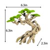 Novelsite Fish Tank Decoration- Cliff Bonsai Trees with Faux Moss-