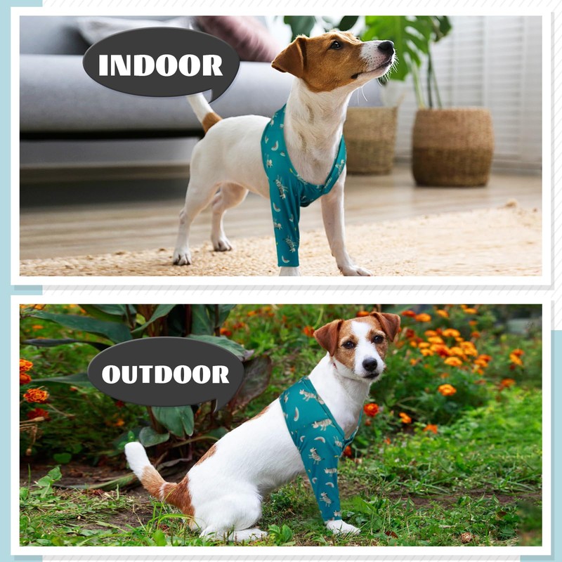 ROZKITCH Dog Wound Cover for Front Right Left Leg, Pet