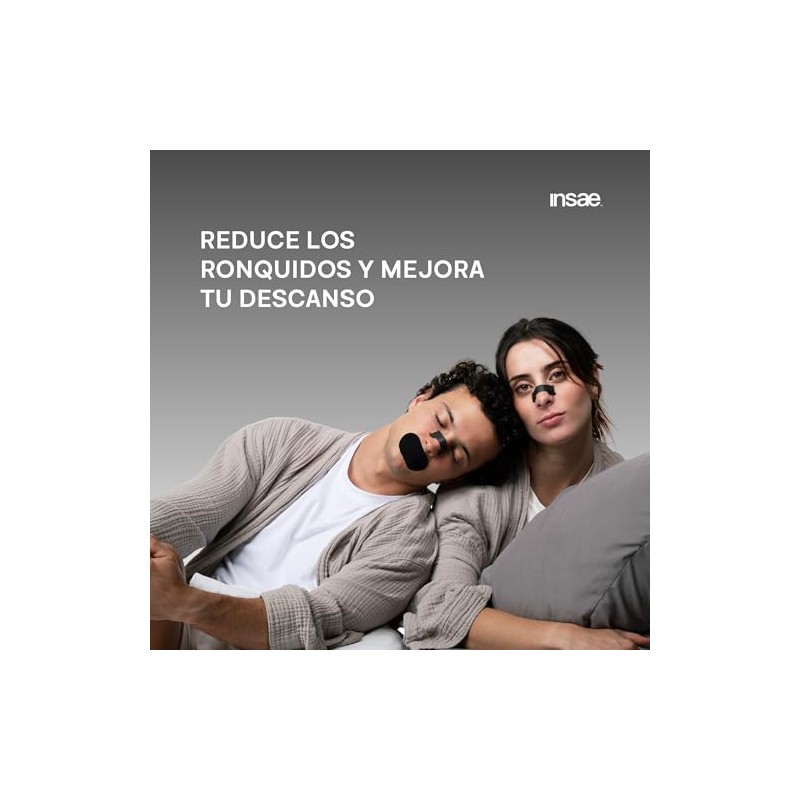 INSAE 30 Tiras Bucales Antirronquidos - Cinta bucal para dormir