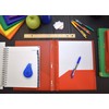 Smead Poly Two-Pocket Folder, Three-Hole Punch Prong Fasteners, Letter Size,