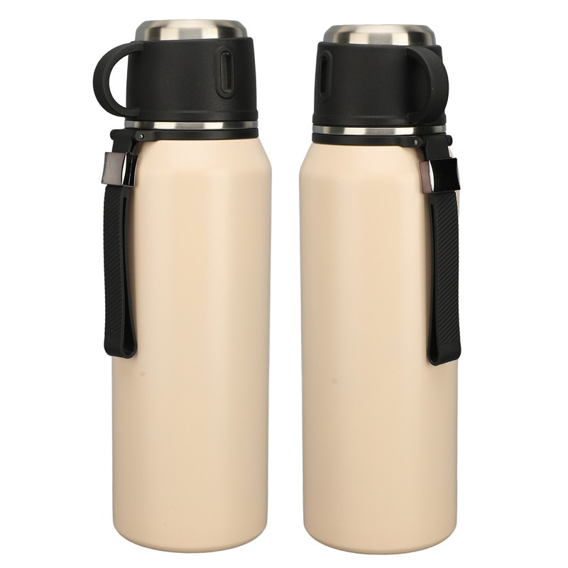 Vacuum Water Bottle 1200ml Stainless Steel Portable Insulated Water Cup