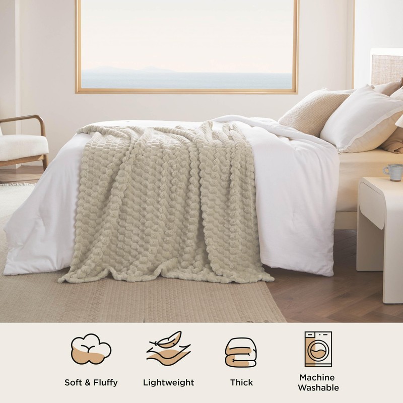 Bedsure Queen Blanket for Bed - Super Soft, Cozy Blankets