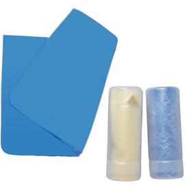 ProTools TOOL517 Waste Towel, Super Absorbent Chamois Towel, Small, Blue