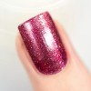 ILNP Velvet Rope - Dark Magenta Holographic Metallic Nail Polish
