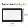 3X Pocket Sheet Magnifier – Ultra-Thin Portable Reading Magnifier for