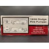 Liberty Classics Diecast 1936 Dodge Fire Pumper Engine #4 Bank