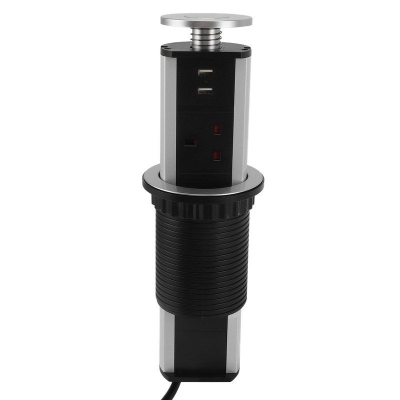 Pop Up Outlet Socket Recessed Retractable Power Strip Charging Station
