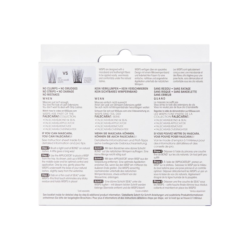 KISS Falscara Eyelash Extension Set "Mocha" - DIY Lash Extensions