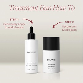 LolaVie Treatment Bun-dle (Lightweight Hair Oil & Sculpting Paste)