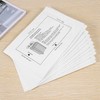 12PCS Paper Shredder Lubricant Sheets Shredder Lubricating Oil Portable Paper
