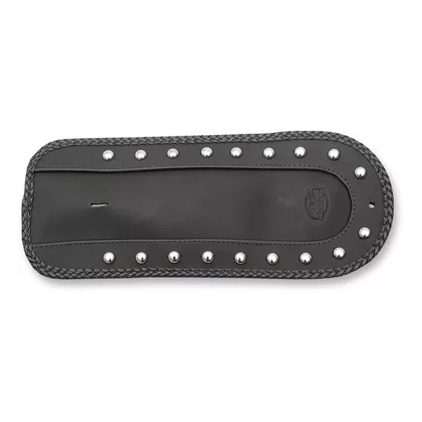 Mustang Black Studded Fender Protector Bib for Dyna Super Glide