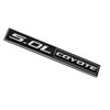 1pcs 5.0L Coyote Emblem 3D Badge V8 Engine Trunk Decal