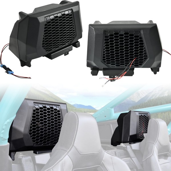 SAUTVS Sport 6.5" Speaker Enclosures for Polaris RZR PRO XP/R/S