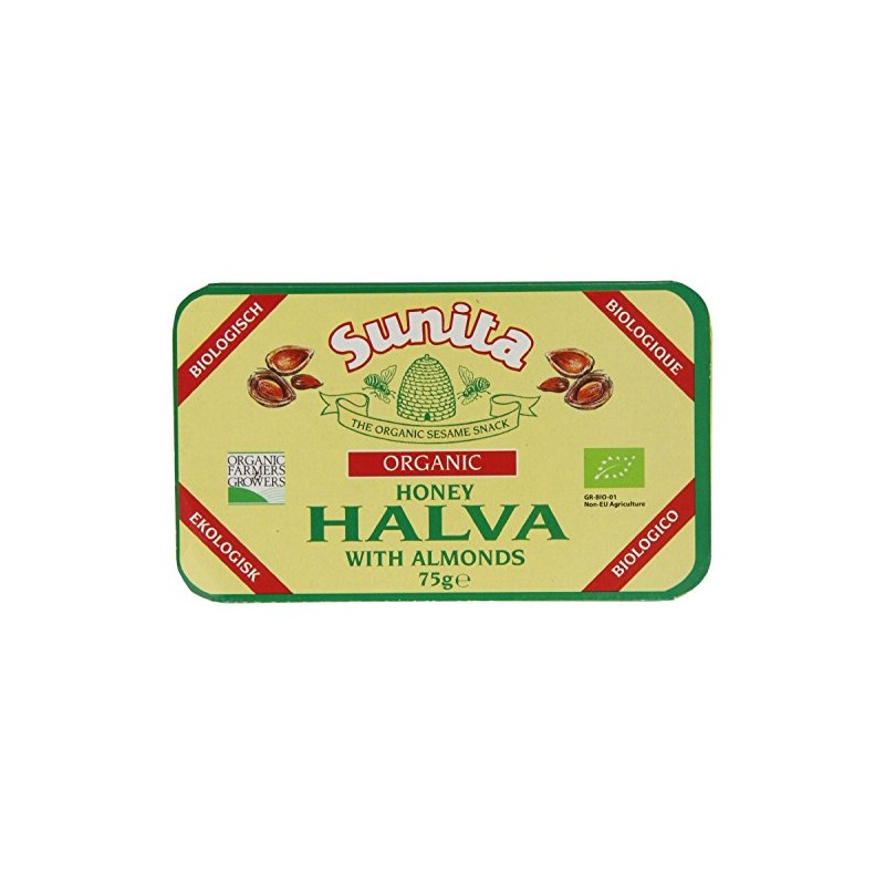 Sunita Org Almond Halva Honey