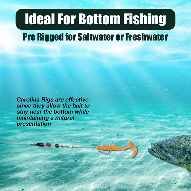 Reaction Tackle Carolina Rig - 1/2oz - Brass