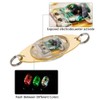 Dr.Fish LED Fishing Spoon Flasher Deep Drop Lights LED Lures