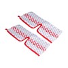 2PCS Microfiber Mop Cleaning Pad Mop Head Mopping Cleaning Cloth