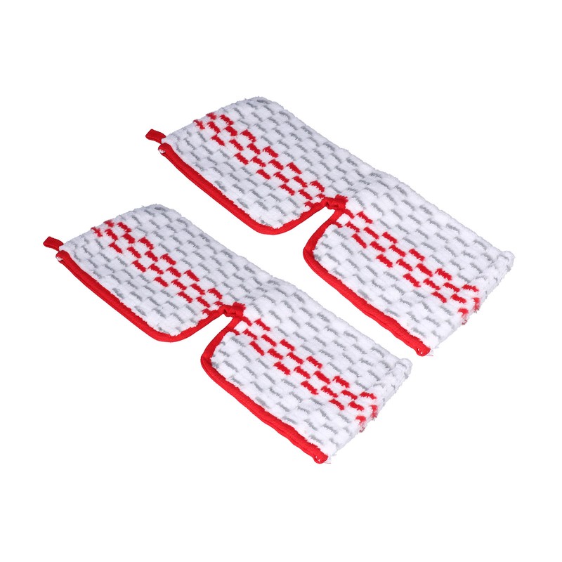 2PCS Microfiber Mop Cleaning Pad Mop Head Mopping Cleaning Cloth