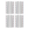 DSSRQI 4Pcs 400 Points Solderless Breadboard