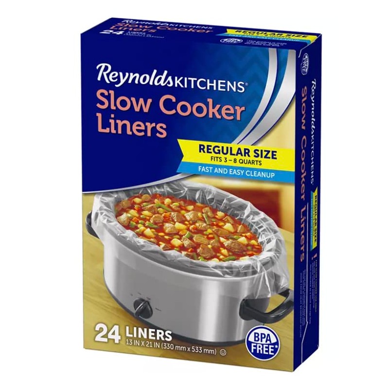 Reynolds Slow Cooker Liners, 24 Pack