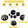 Mardatt 25Pcs NPT Plug Set Pipe Plug Assortment Kit 1/8"