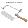 MUNEFE Jewelry Saw, Small Hacksaw, Metal Cutting Saw, Great for