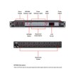 FMUSER 10-Outlet Power Sequencer Conditioner, 3000W Rack Power Conditioner with